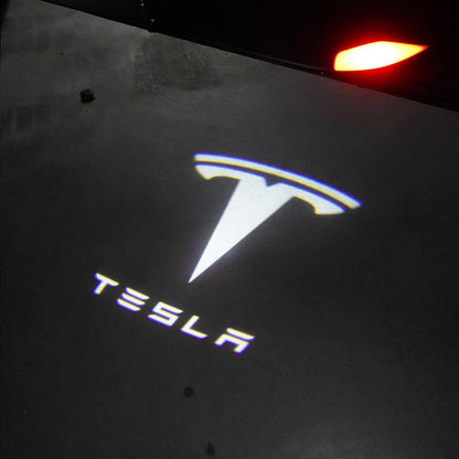 LED bildør-logo-projektor (sæt med 2 stk.)