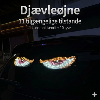 LED Djævleøjne til bilens forrude