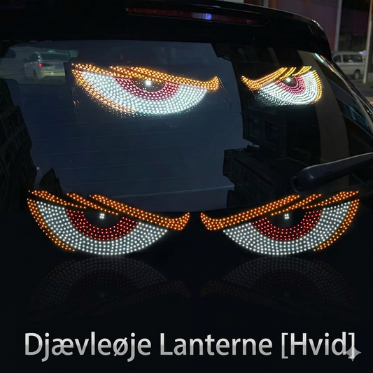LED Djævleøjne til bilens forrude