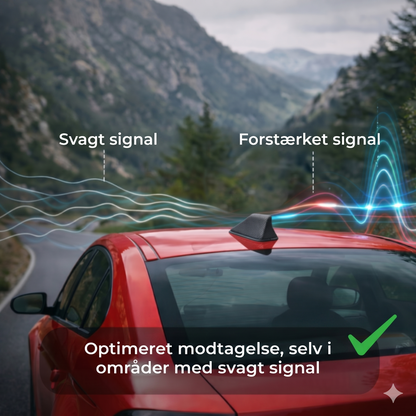 Hajfinne-bilantenneforstærker – Forbedrer radiomodtagelsen