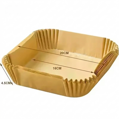 Papirforme til airfryer [100-pak]