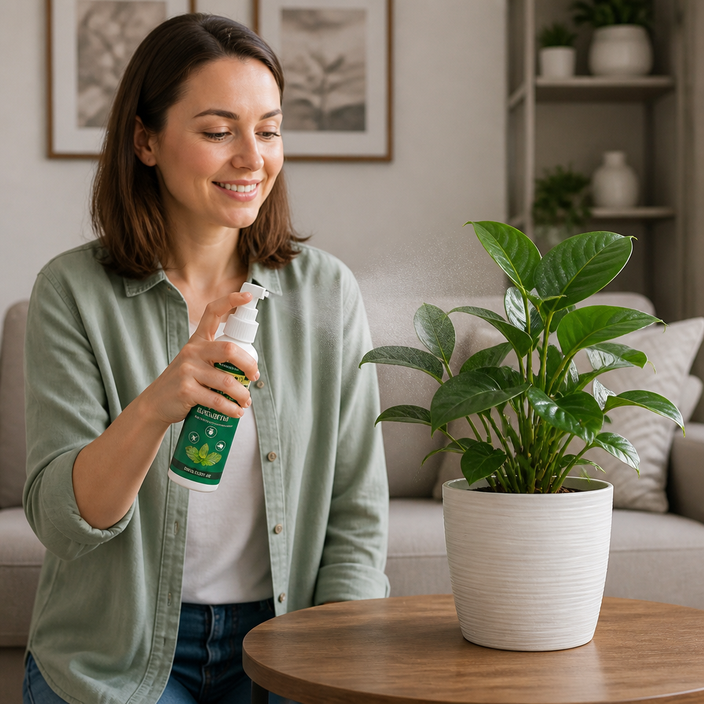 MOONSPRY Pebermynte Insektspray – Insektmiddel til indendørs og udendørs brug, soveværelse og have.