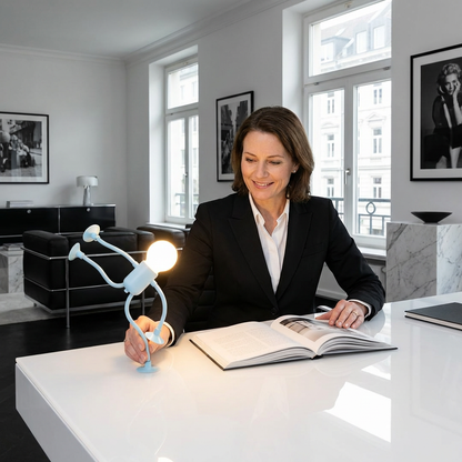 LED-lys med sugekop – sjovt design med udskiftelige sugekopper til dekoration