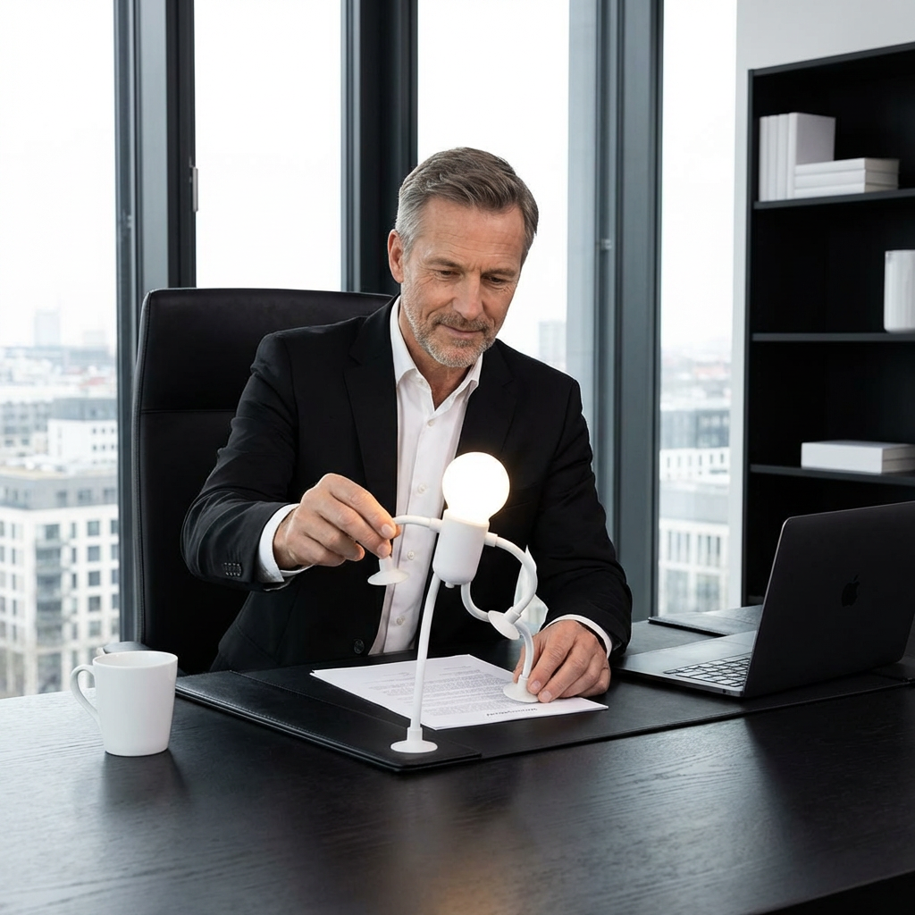 LED-lys med sugekop – sjovt design med udskiftelige sugekopper til dekoration