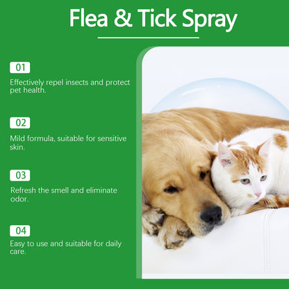 Naturlig beskyttelsesspray mod lopper og flåter🐱🐶