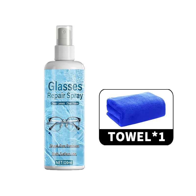🔥 50% RABAT LIGE NU! 🎁 Professionel spray til reparation og rengøring af brilleglas