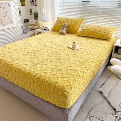 Luksuriøst varm madrasbeskytter (ultra blød)