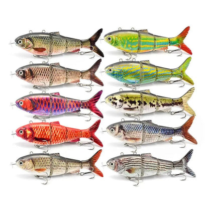 Flerleddet bionisk swimbait