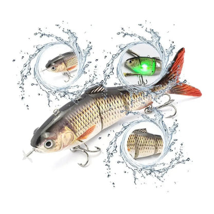 Flerleddet bionisk swimbait