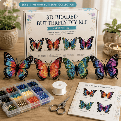 🦋 Perler og håndværk: Sommerfugl