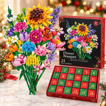 “Bloom & Build”julekalender – Byg din egen magiske julebuket