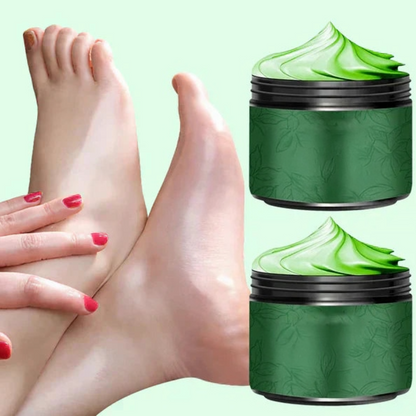 Fugtgivende fodcreme med tetreolie og aloe vera – specielt udviklet til tørre fødder