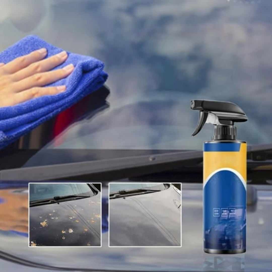 Keramisk coating spray – Keramisk bilbeskyttelse – Langvarig højglans og vandafvisende effekt