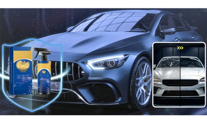 Keramisk coating spray – Keramisk bilbeskyttelse – Langvarig højglans og vandafvisende effekt