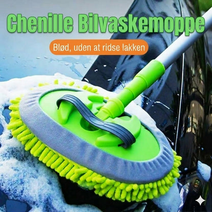 Teleskopisk bilvaskemoppe