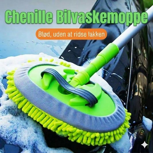 Teleskopisk bilvaskemoppe