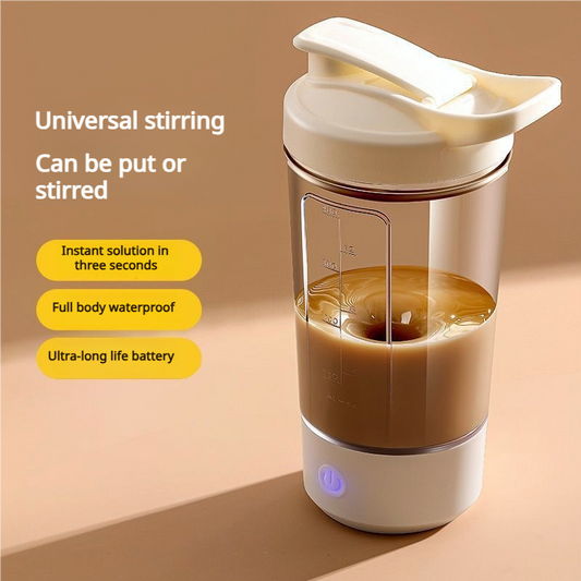Elektrisk selvomrørende kaffekrus
