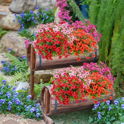 UV-bestandige kunstige blomster – 4-pak