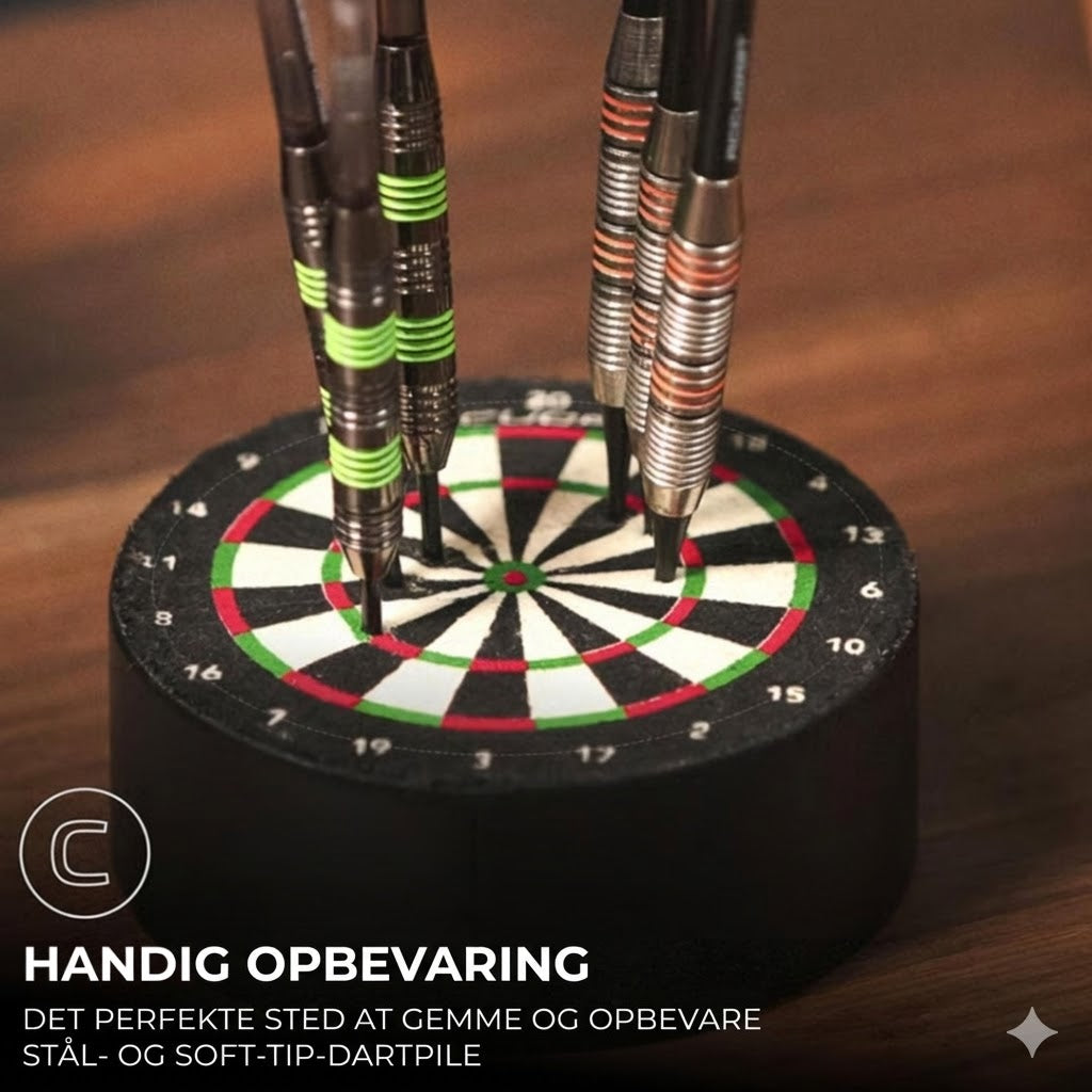 Luksuriøst mini-dart stativ
