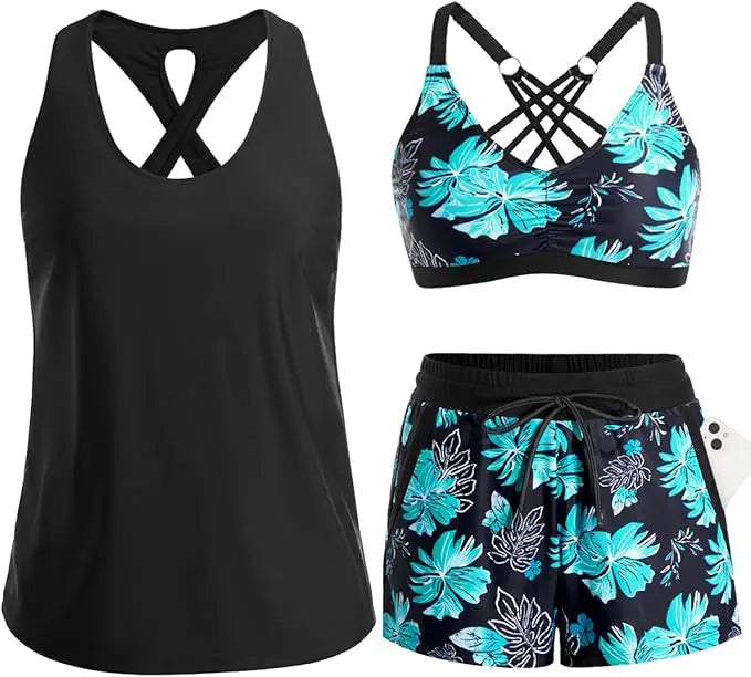 Livlig sommertankini
