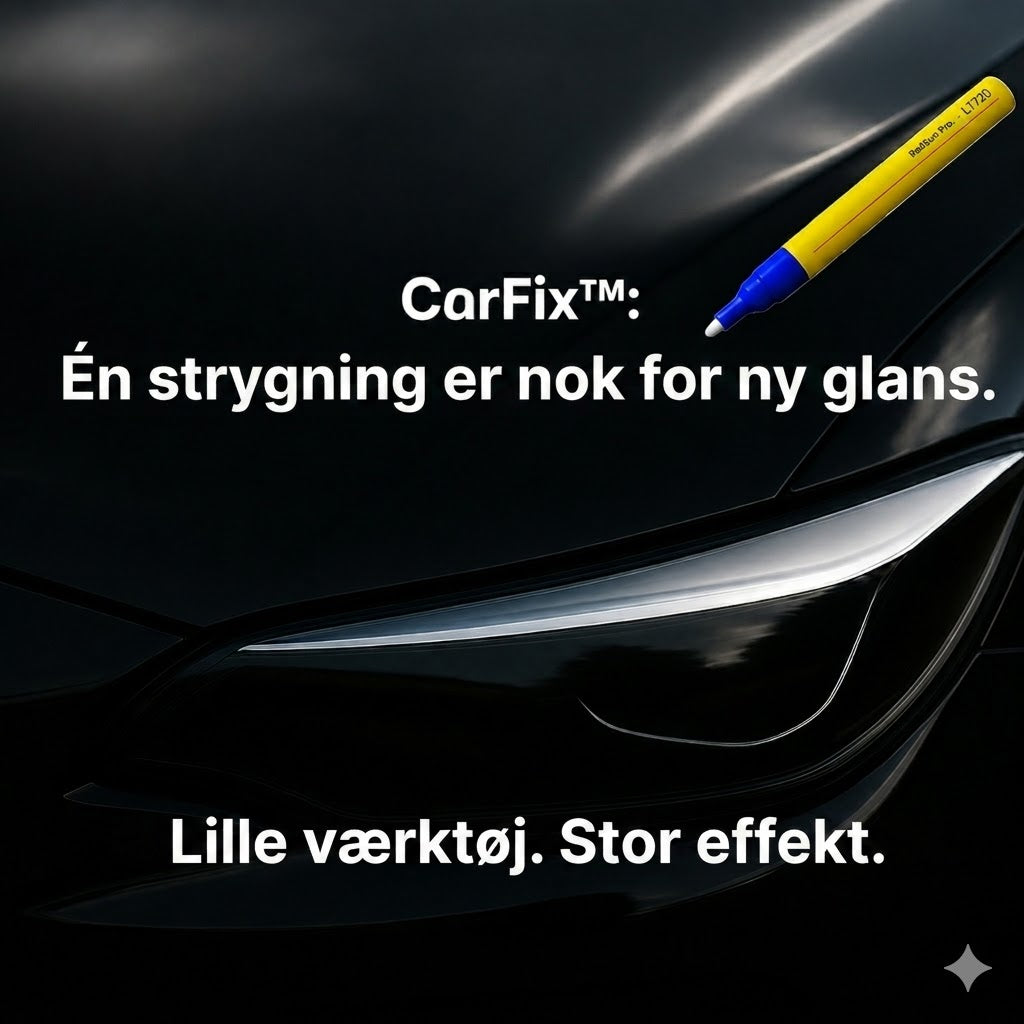 CarFix pen – til reparation af bilridser