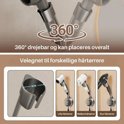 Håndfri hårtørrer holder