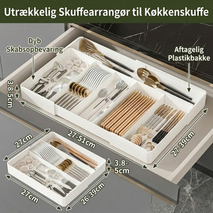 Skuffe-organiser – praktisk opbevaringsboks til skuffer