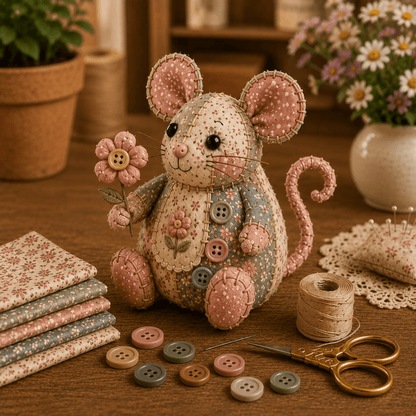 Retro mus DIY-sæt 🐭