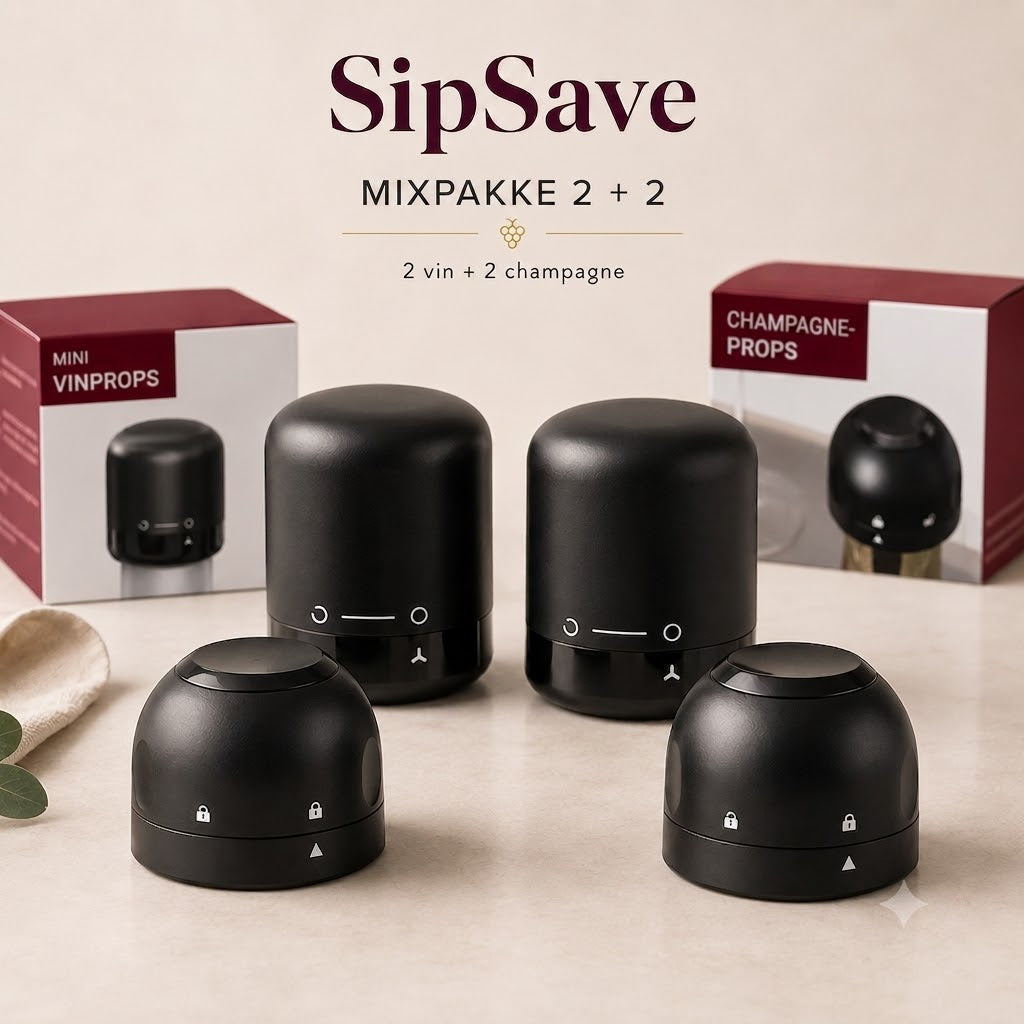 SipSave – Vin- og champagne-propper