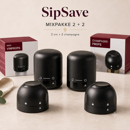 SipSave – Vin- og champagne-propper