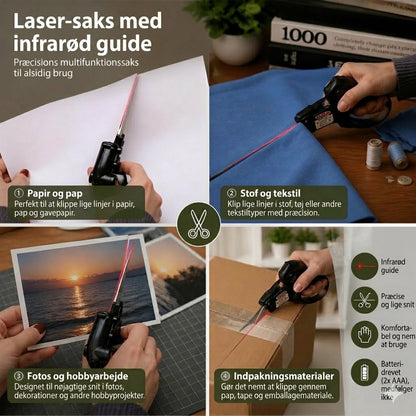 Infrarød lasersaks — præcisionsskæring til syning og håndarbejde