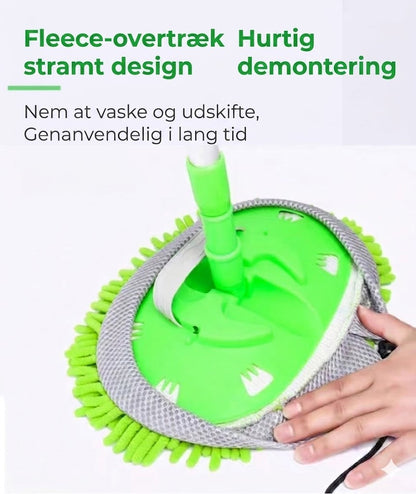 Teleskopisk bilvaskemoppe