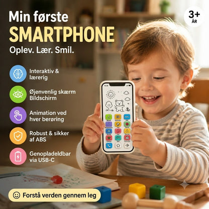 🔥📢 50% RABAT📱 Lærings-smartphone til børn | Læring gennem leg, øjenvenligt design – Det ideelle valg til indlæring ✨👶