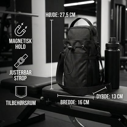🧲Magnetisk flaskeholder med stærkt sug – Perfekt til fitness og hverdagsbrug🏋️