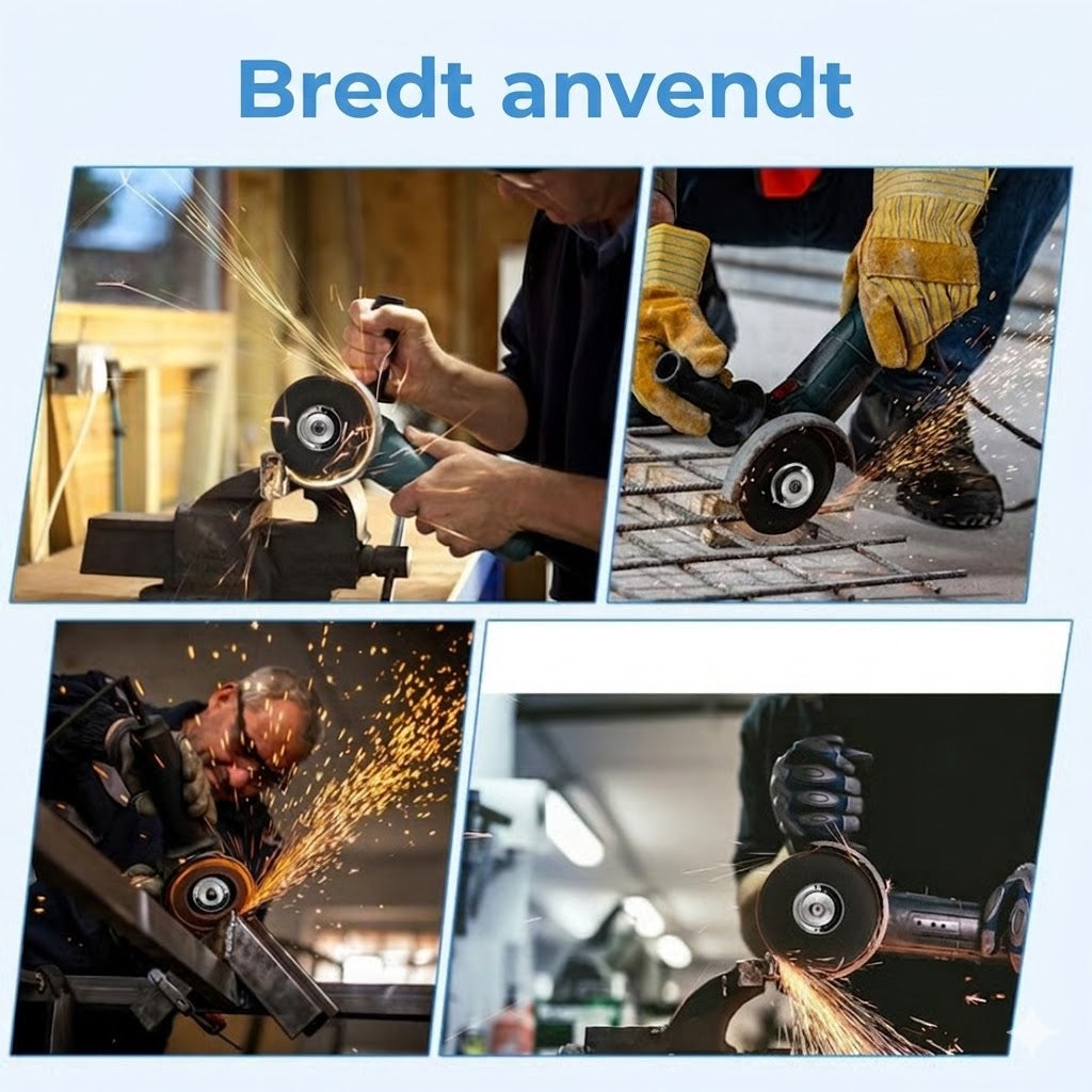 Flangemøtrik til vinkelsliber