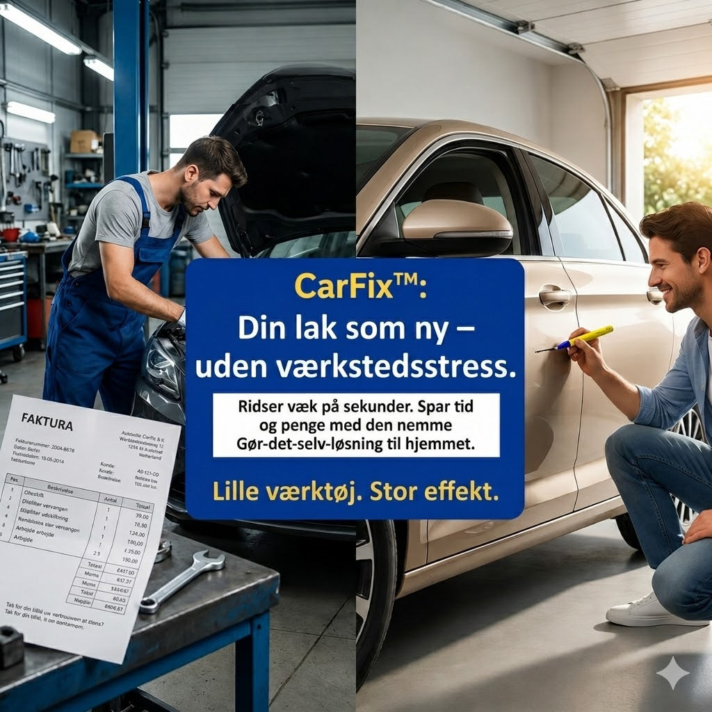 CarFix pen – til reparation af bilridser