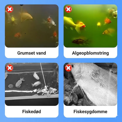Kraftfuld vandklarer til akvarium – 100 ml – Til grumset vand