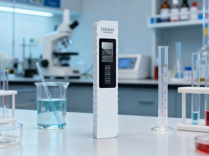 💧 3-i-1 TDS Vandtester 🌊 Måler pH-værdi, klorindhold og hårdhed med LCD-skærm – Ideel til pool og akvarium 📱