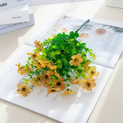UV-bestandige kunstige blomster – 4-pak