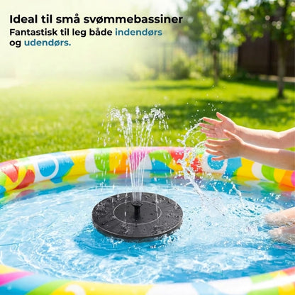 Automatisk soldrevet springvand