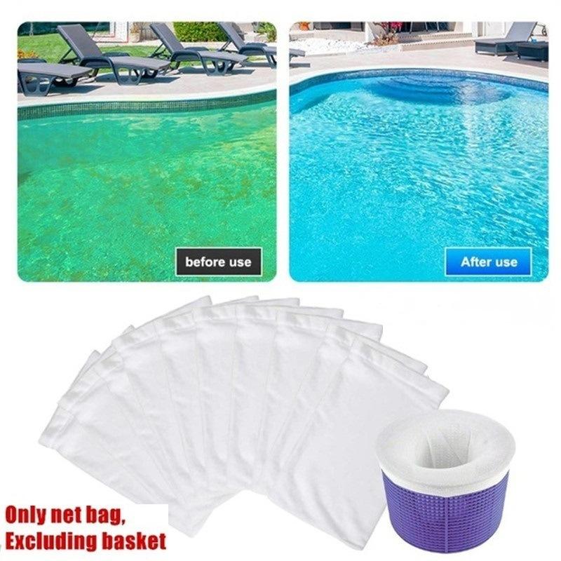 💥 🔥 Tidsbegrænset tilbud: 2+ 1 Gratis! ✨ Rengøringssæt til pool-skimmerkurv – nem og effektiv rengøring af skimmeren（1 sæt 10 stk.）