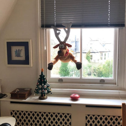 Sjov 'Ups!' Julemand & Rensdyr-dekoration