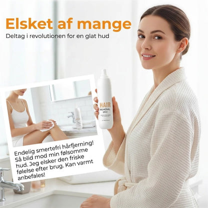 Velduftende hårfjerningsspray