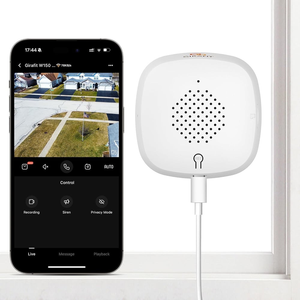 [2K Ultra HD] Smart WiFi-sikkerhedskamera