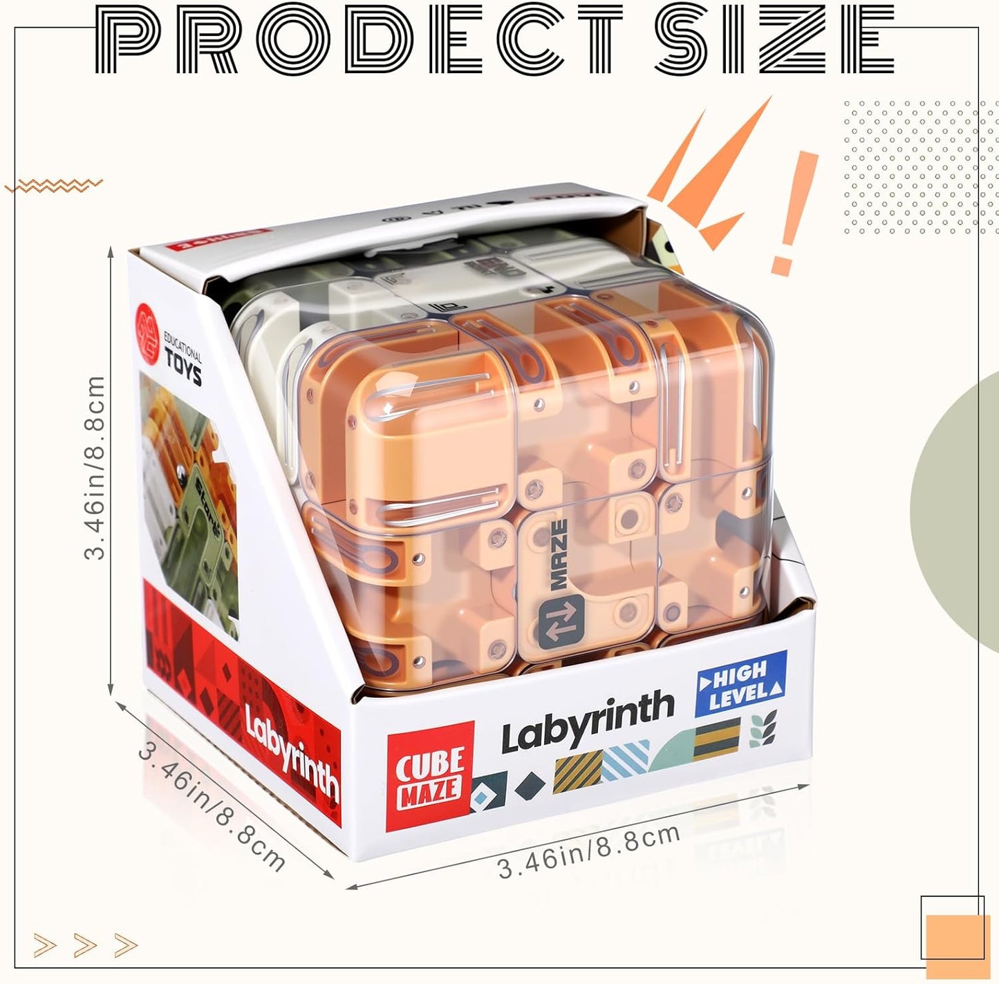 Den ultimative 3D-labyrintbold – et fængslende hjerne udfordrende spil!