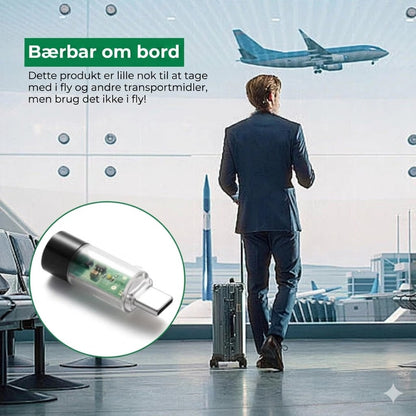 Mini plasmalighter – genopladelig via USB-C