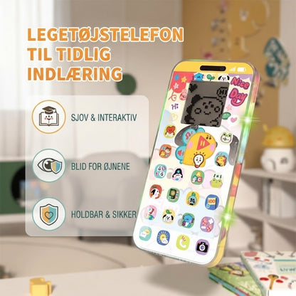 🔥📢 50% RABAT📱 Lærings-smartphone til børn | Læring gennem leg, øjenvenligt design – Det ideelle valg til indlæring ✨👶