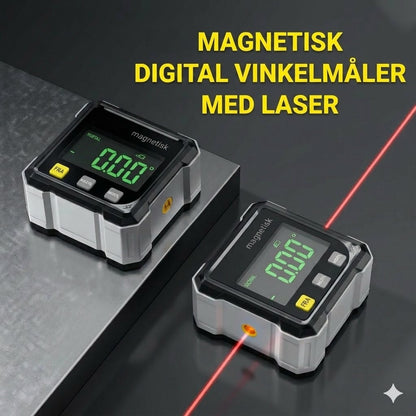 Digital lasergoniometer med magnet