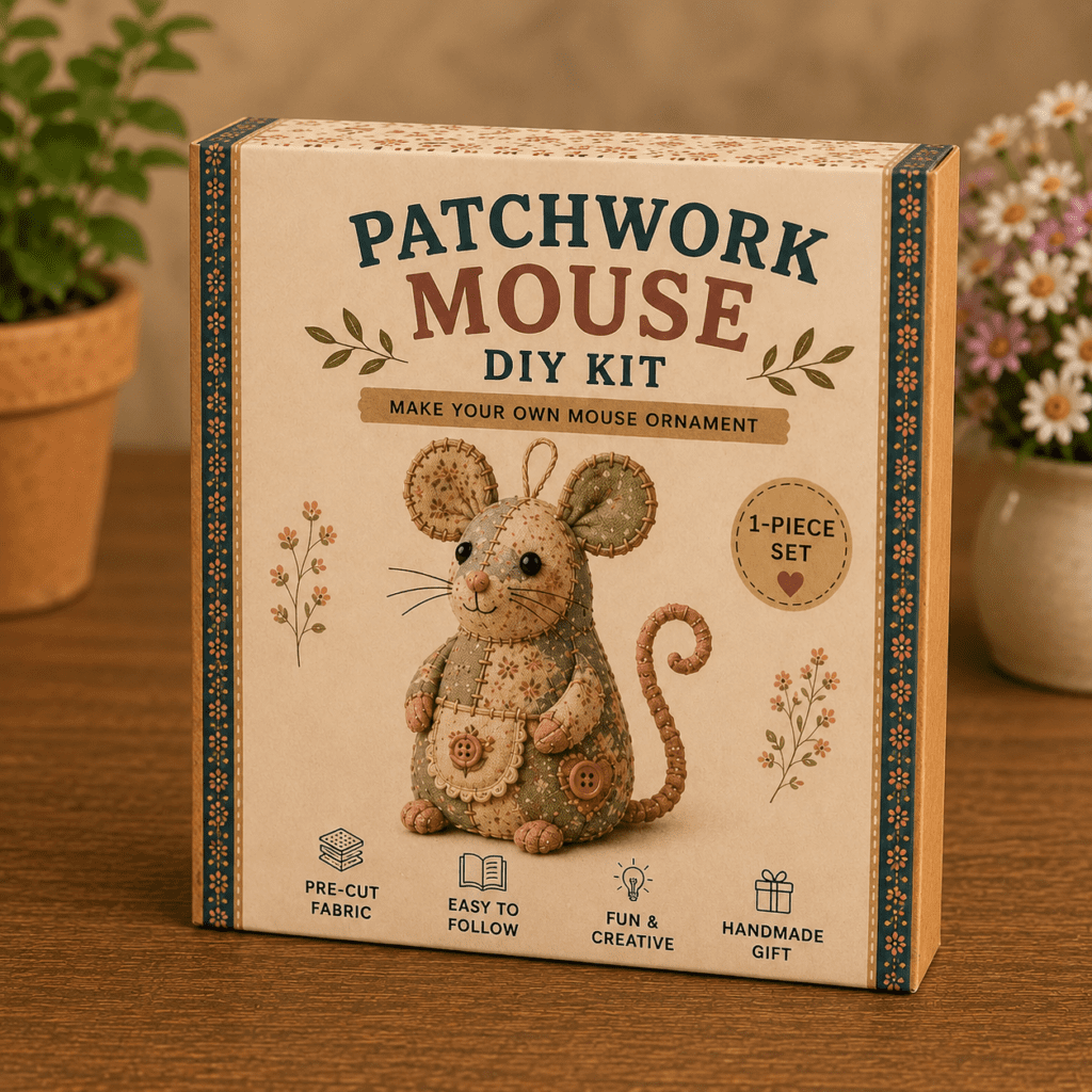 Retro mus DIY-sæt 🐭