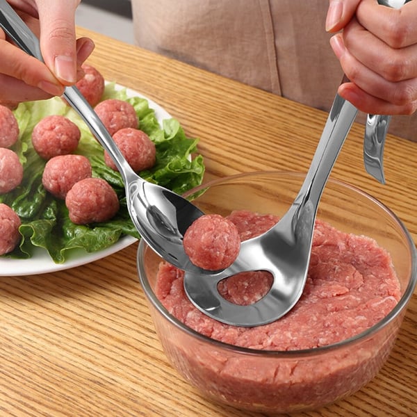 Kødbolleform i rustfrit stål